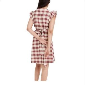 Madewell checkered dress